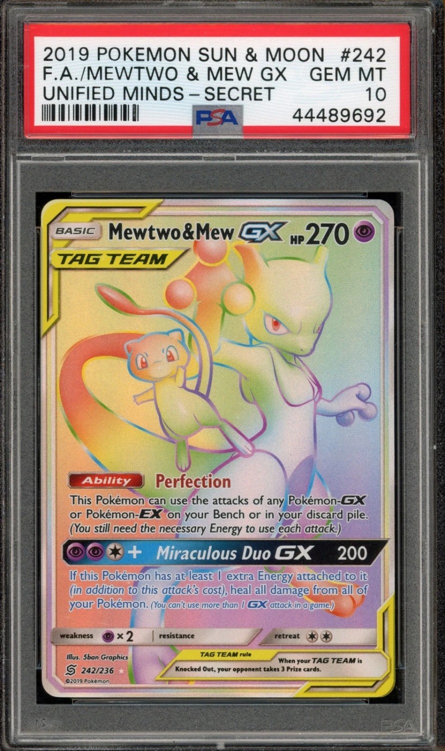 Mewtwo & Mew GX
