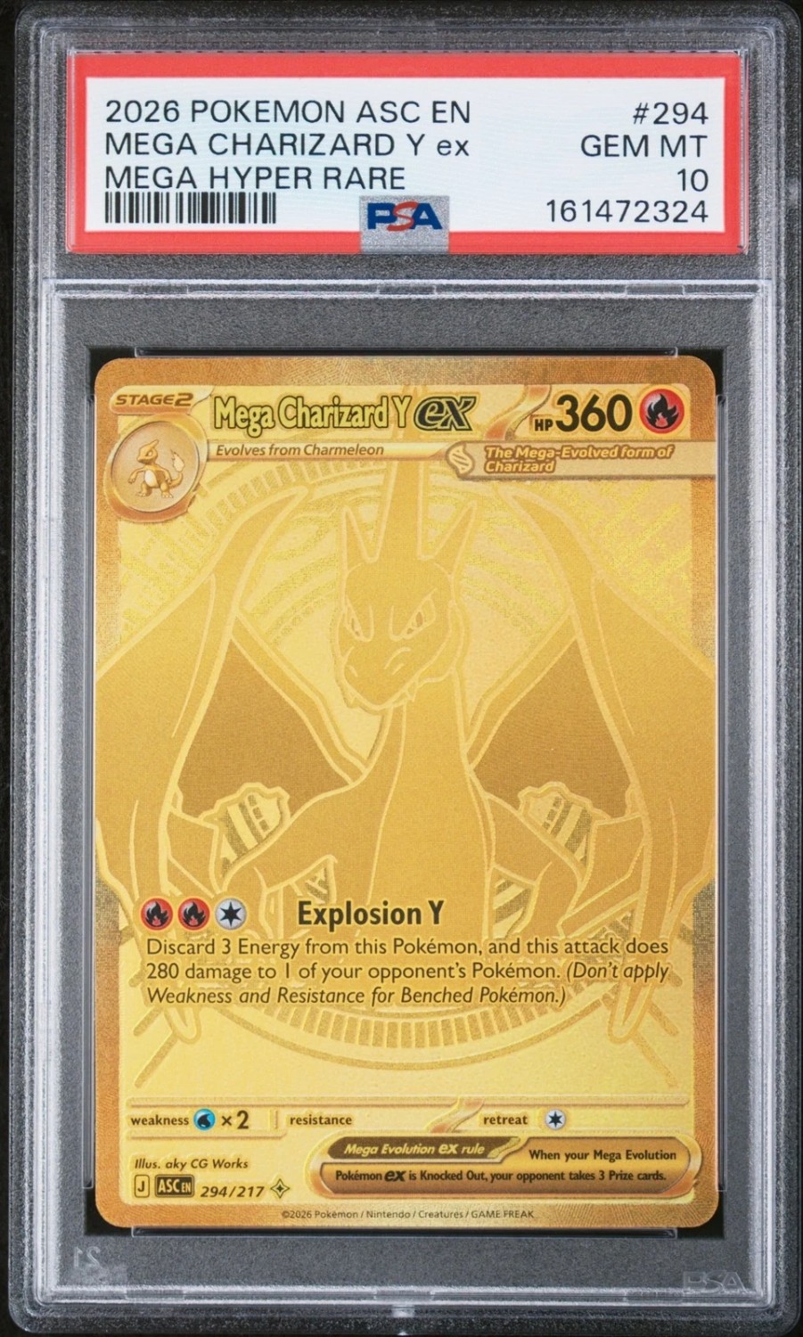 MEGA CHARIZARD Y ex