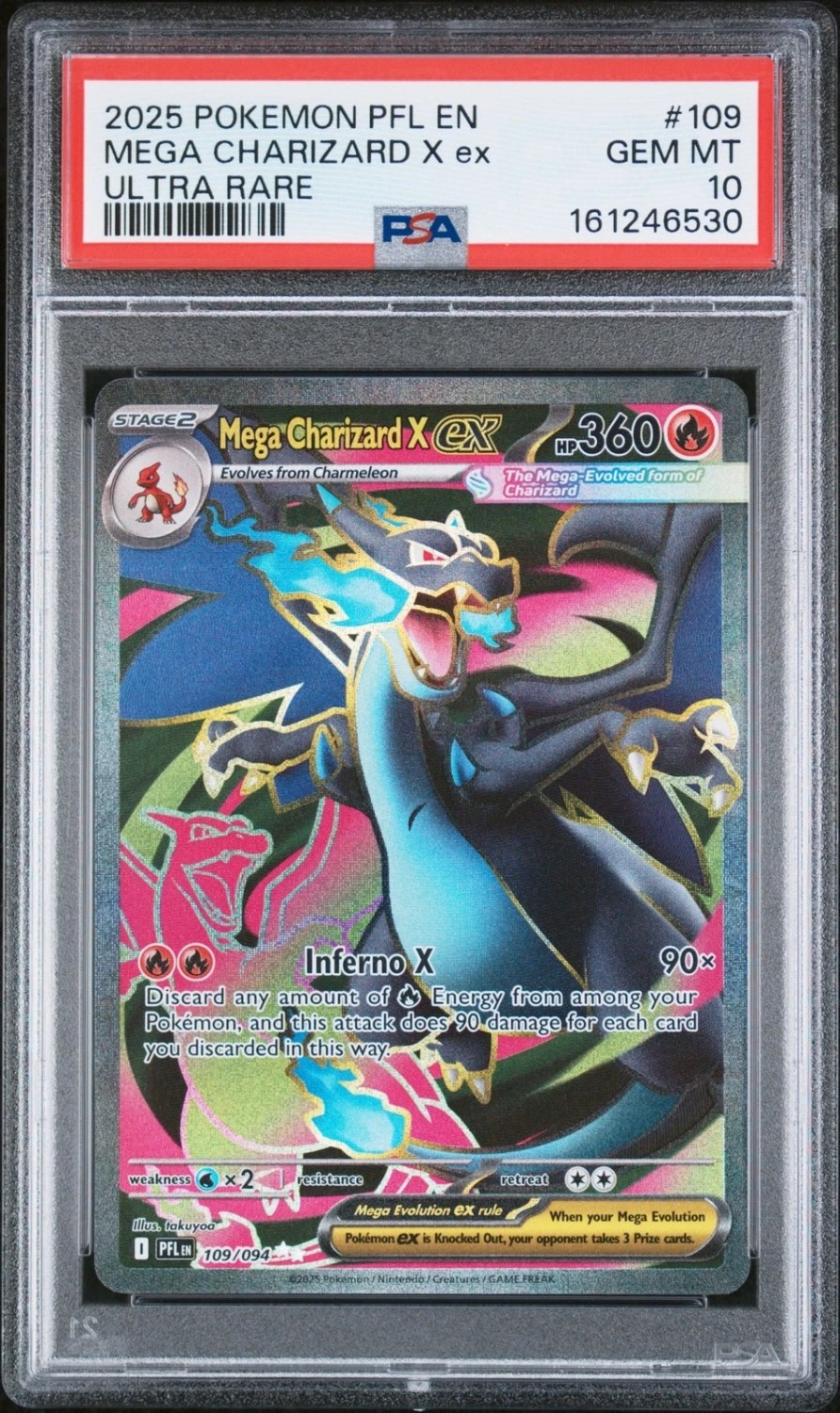 MEGA CHARIZARD X ex