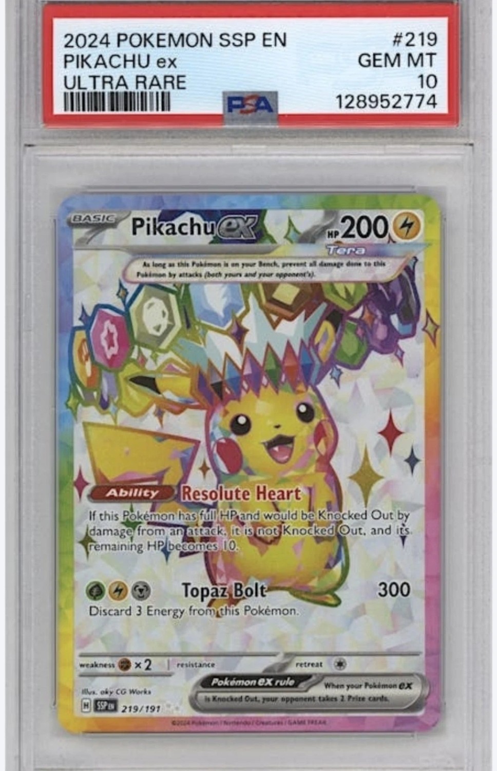 PIKACHU ex
