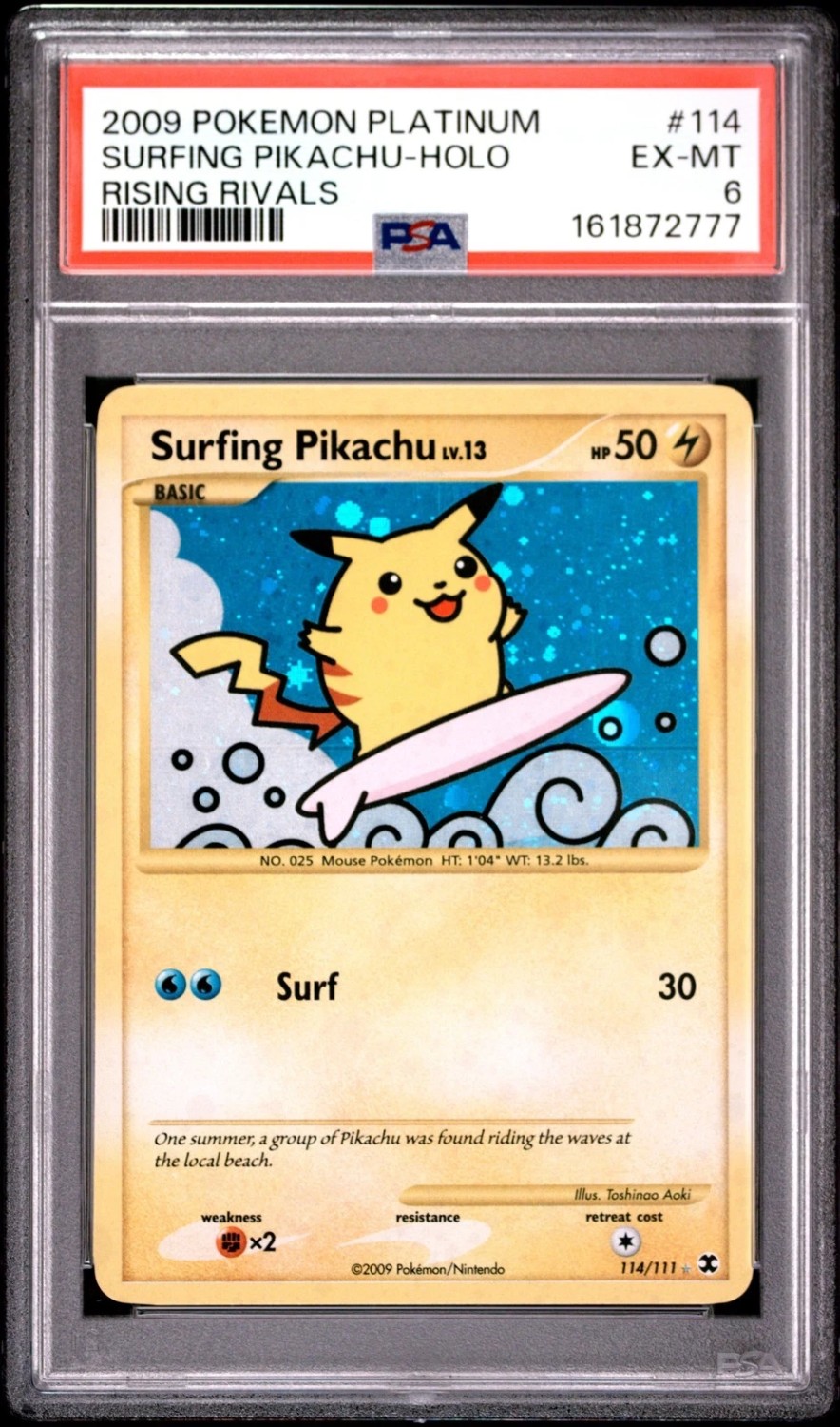 Surfing Pikachu