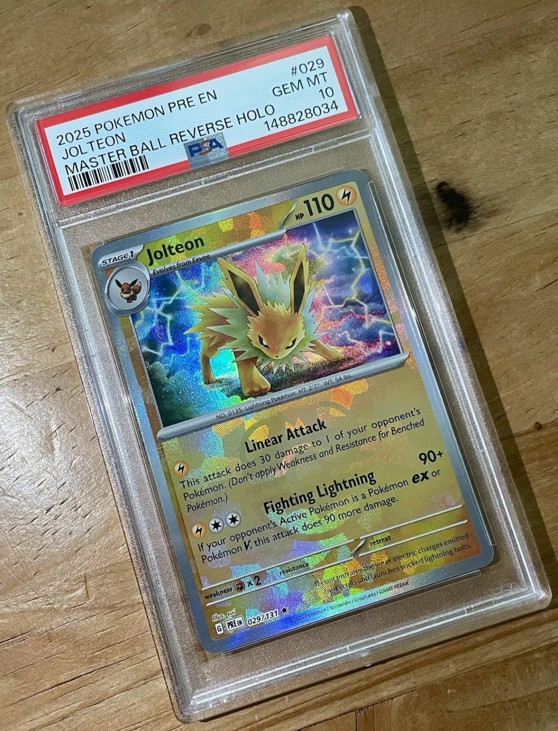 Master Ball · Reverse Holo
