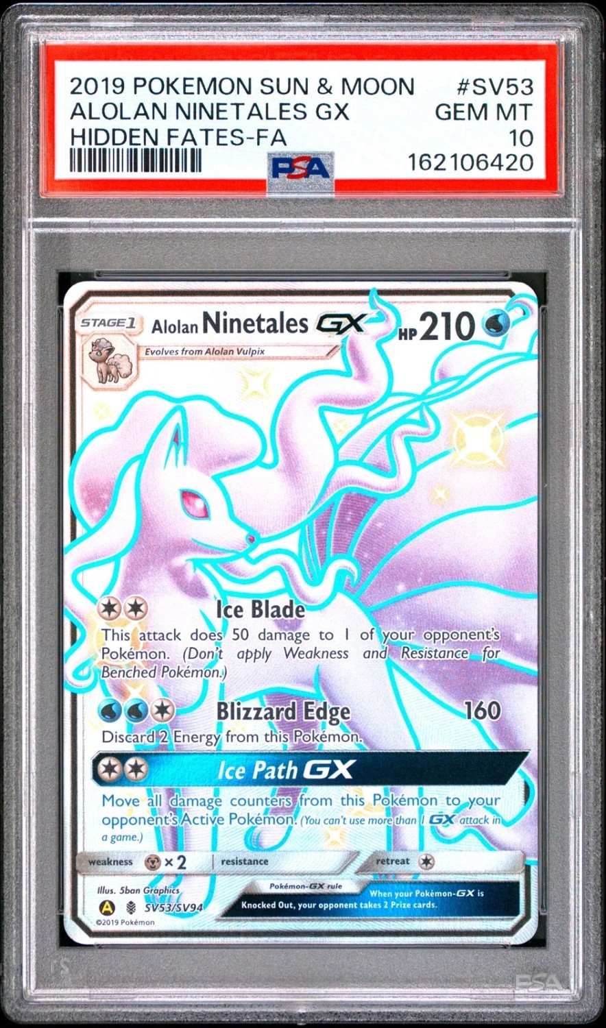Alolan Ninetales GX
