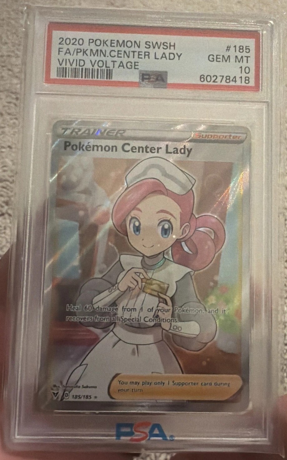 Pokémon Center Lady