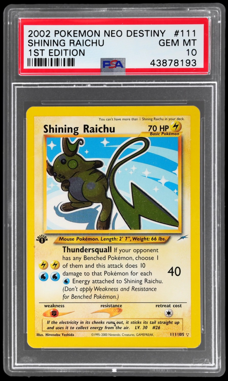 Shining Raichu