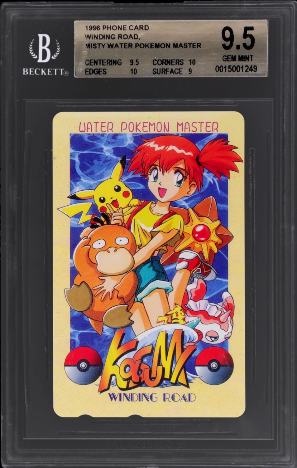 Winding Road, Misty Water Pokemon Master