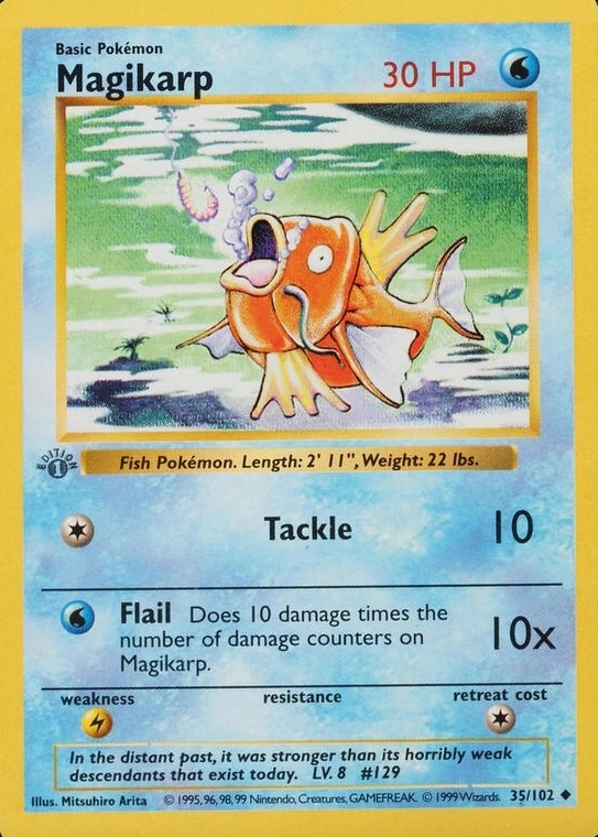 Non-Holo · 1st Edition · Gray Stamp
