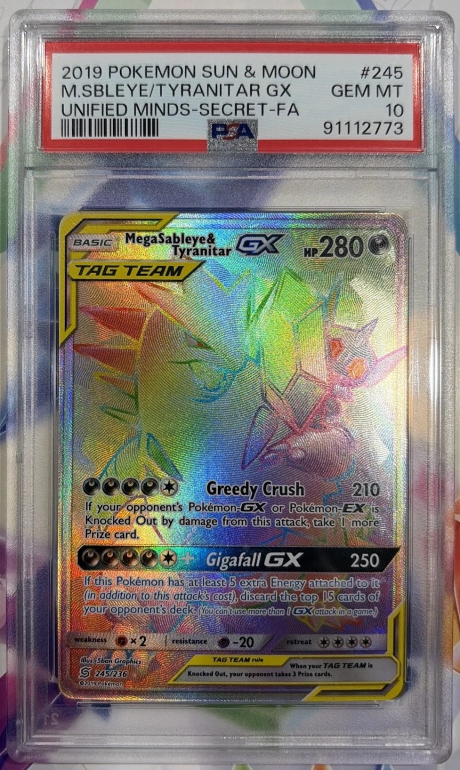 Mega Sableye & Tyranitar GX