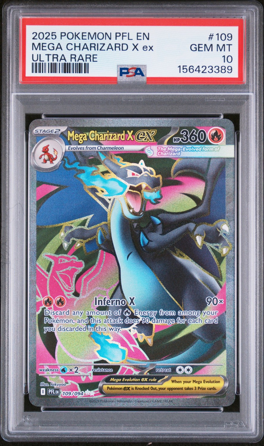 MEGA CHARIZARD X ex