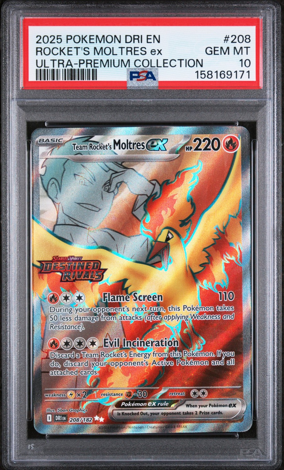 ROCKET'S MOLTRES ex