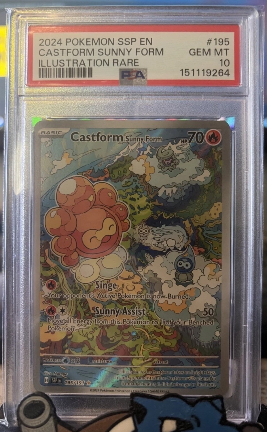 Castform Sunny Form