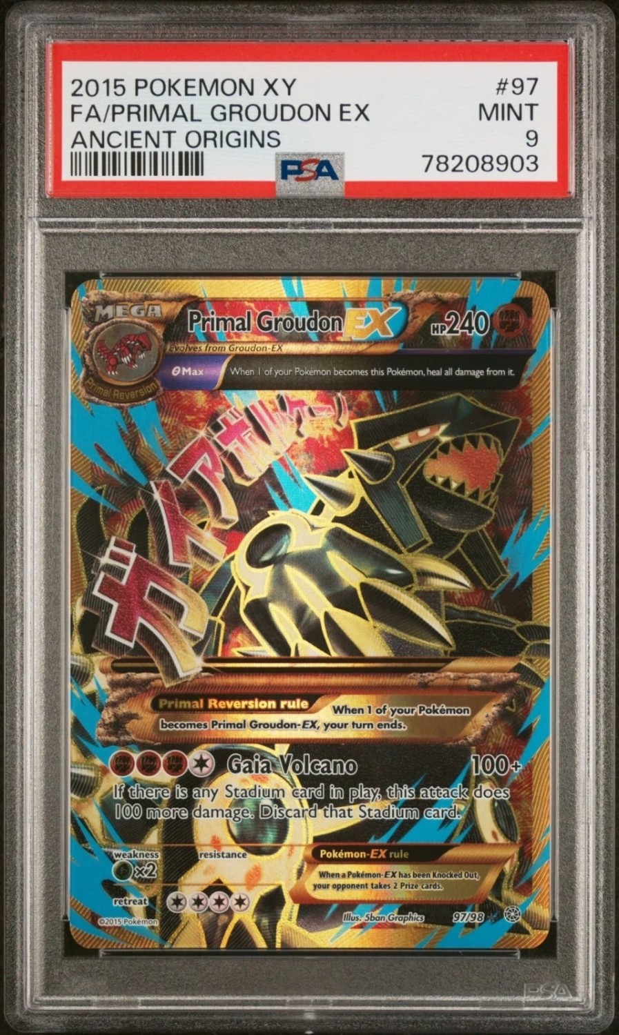 Primal Groudon EX