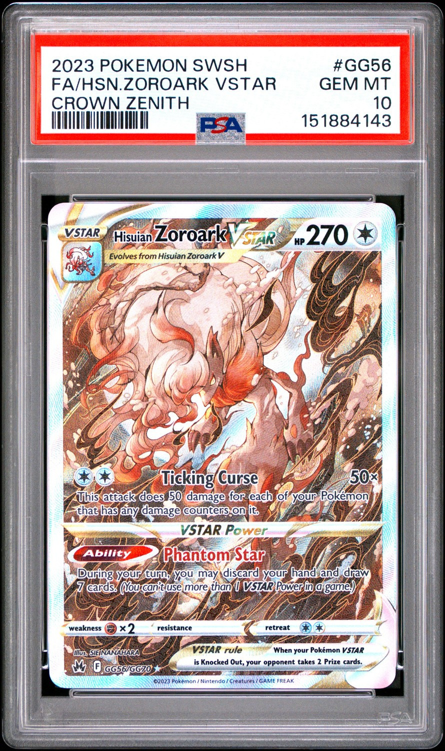 Hisuian Zoroark VSTAR