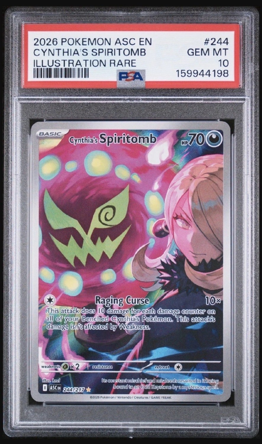 Cynthia's Spiritomb