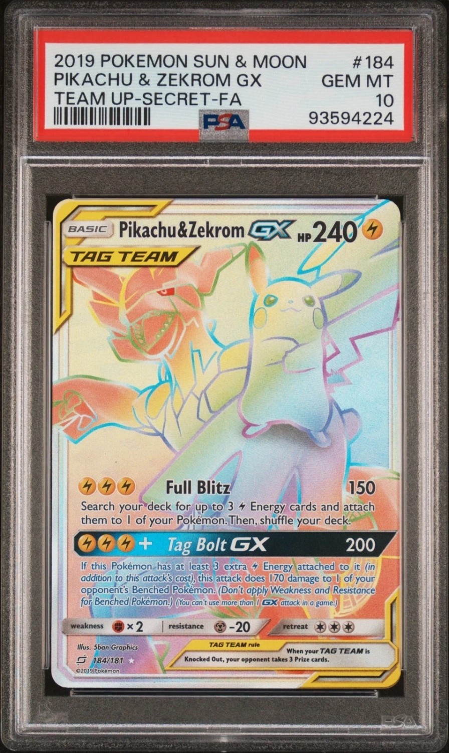 Pikachu & Zekrom GX