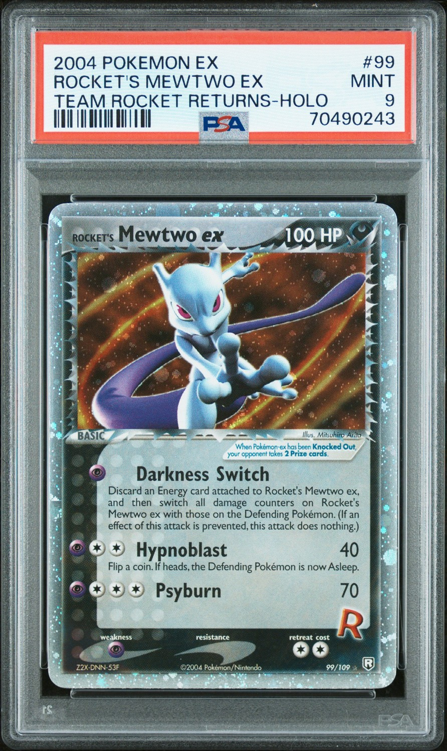 Rocket's Mewtwo EX