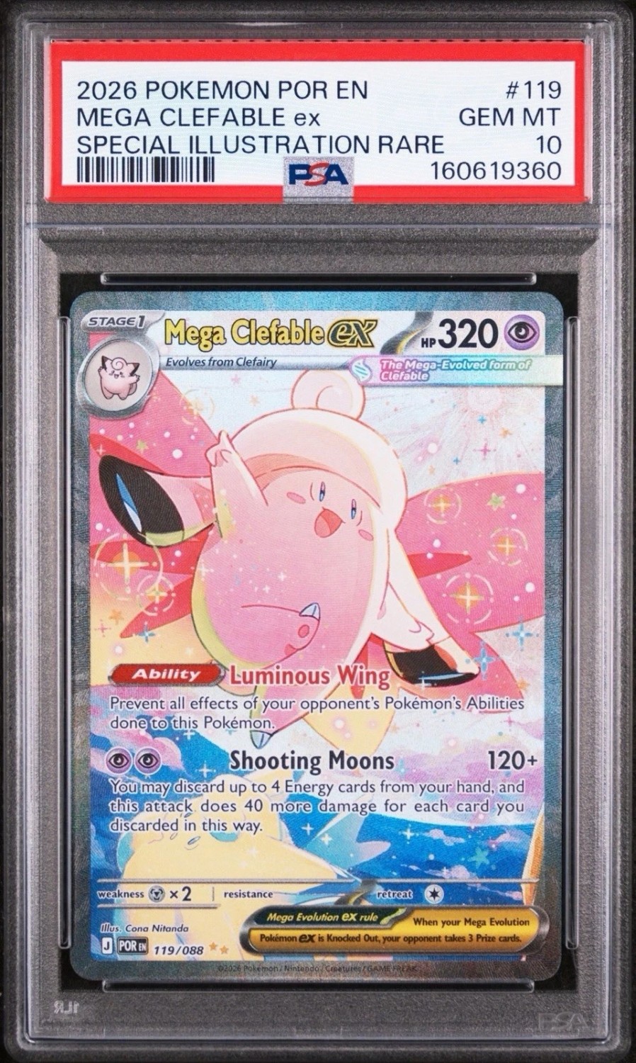 MEGA CLEFABLE ex