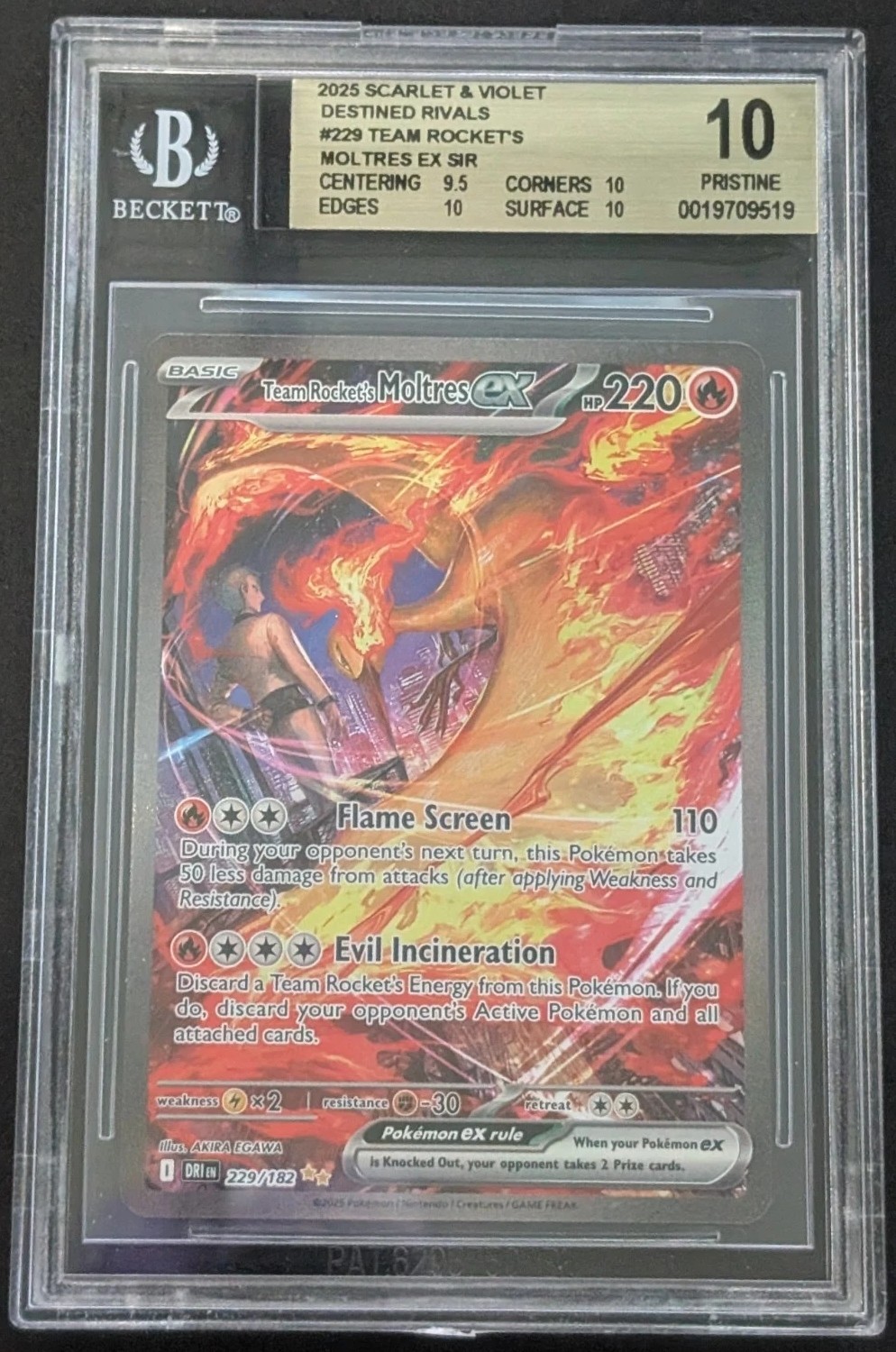 ROCKET'S MOLTRES ex