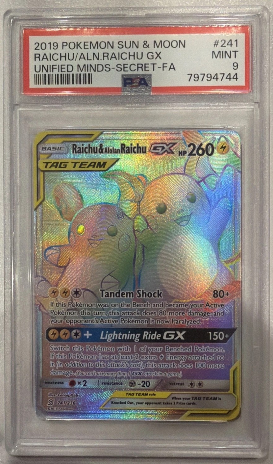 RAICHU/ALN.RAICHU GX