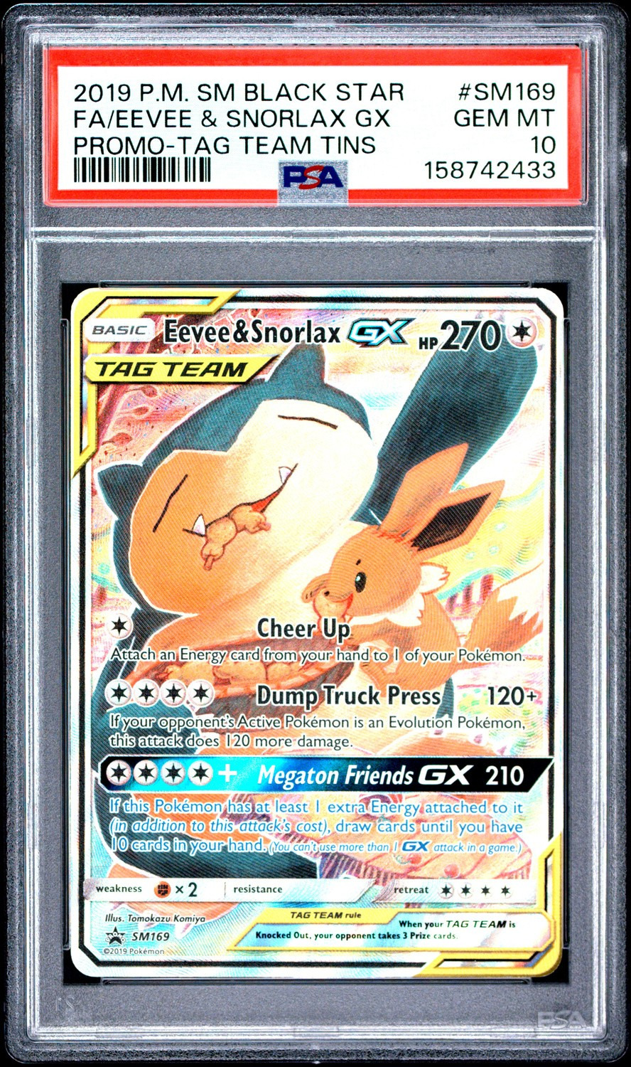 Eevee & Snorlax GX