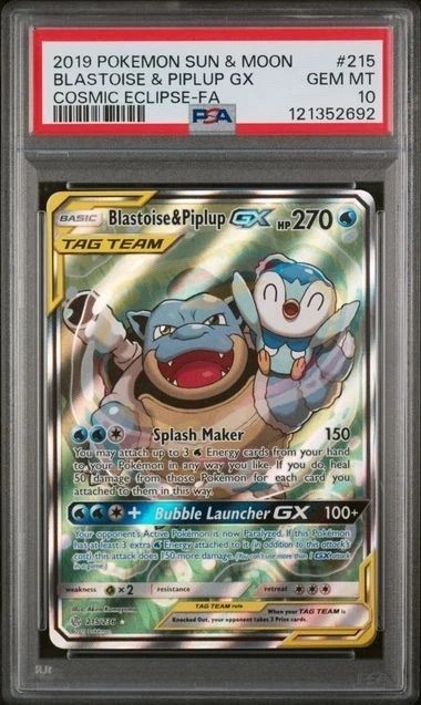 Blastoise & Piplup GX