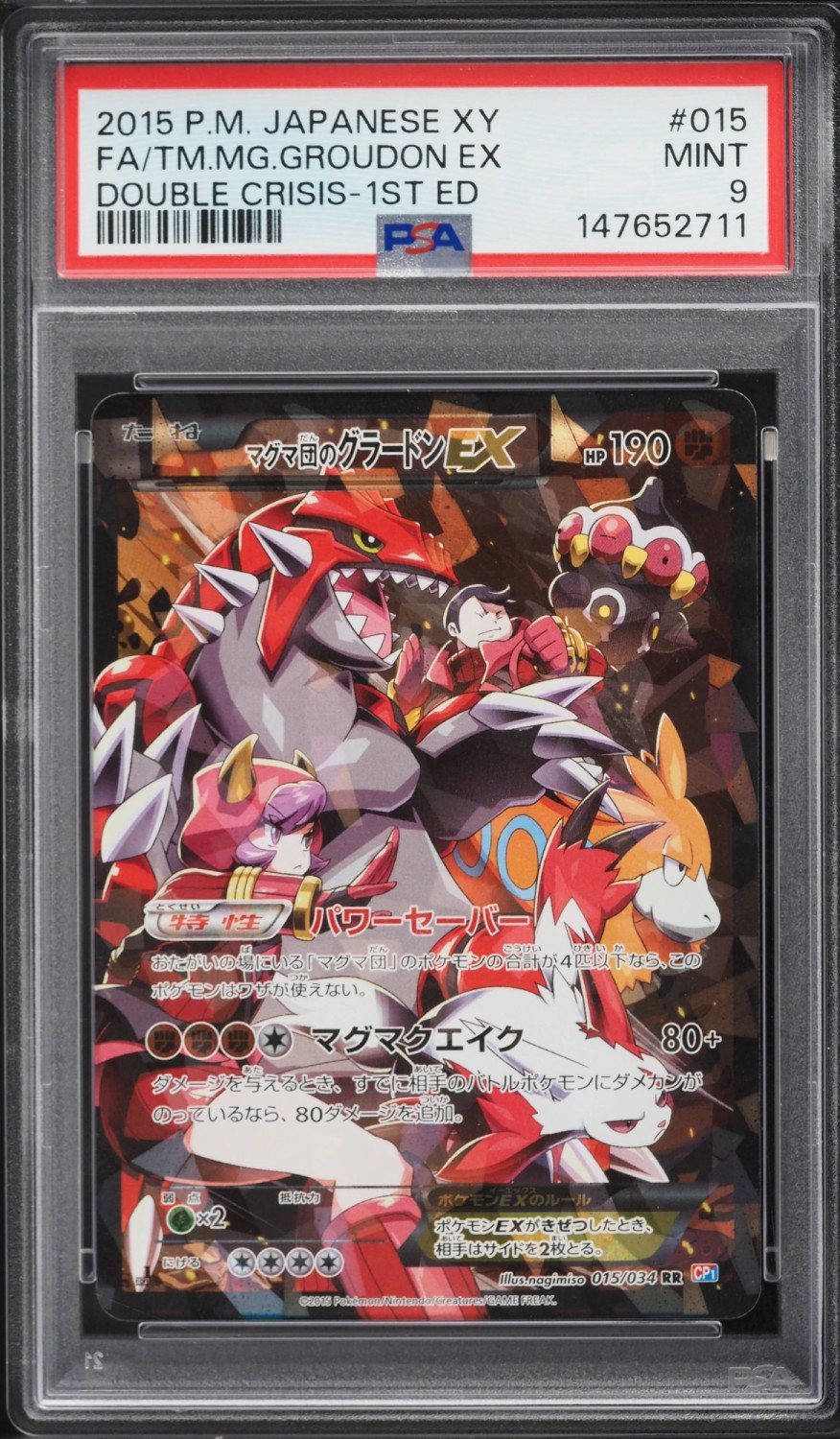 Team Magma's Groudon EX