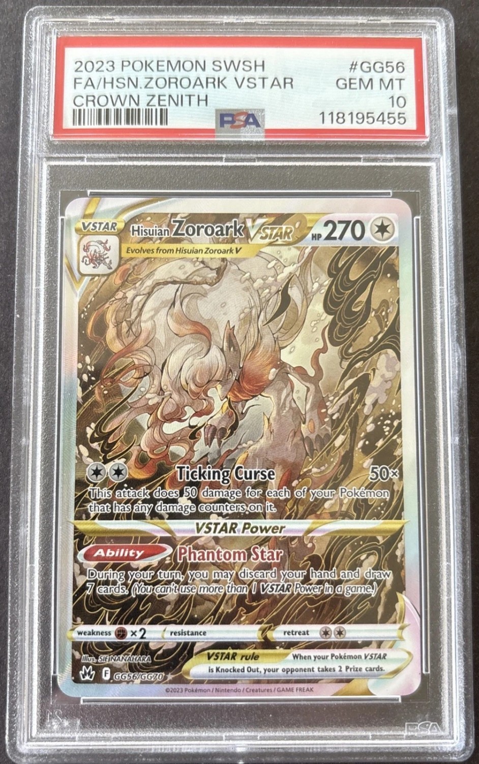 Hisuian Zoroark VSTAR