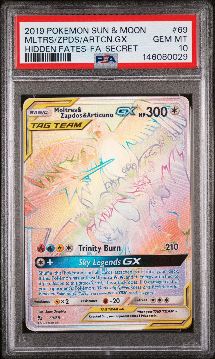 Moltres & Zapdos & Articuno GX