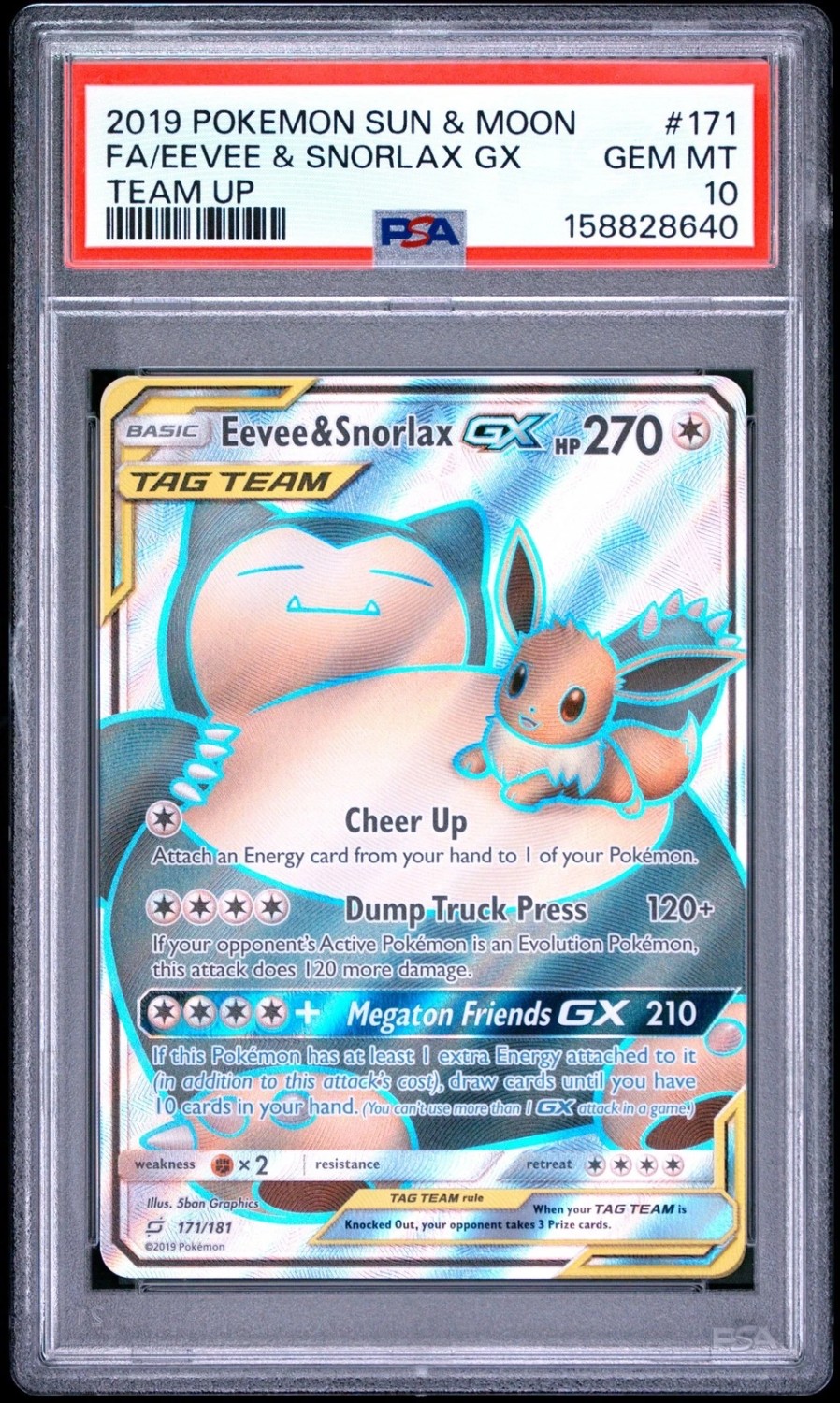 Eevee & Snorlax GX