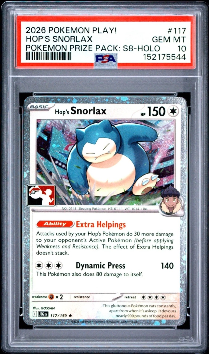 Hop's Snorlax