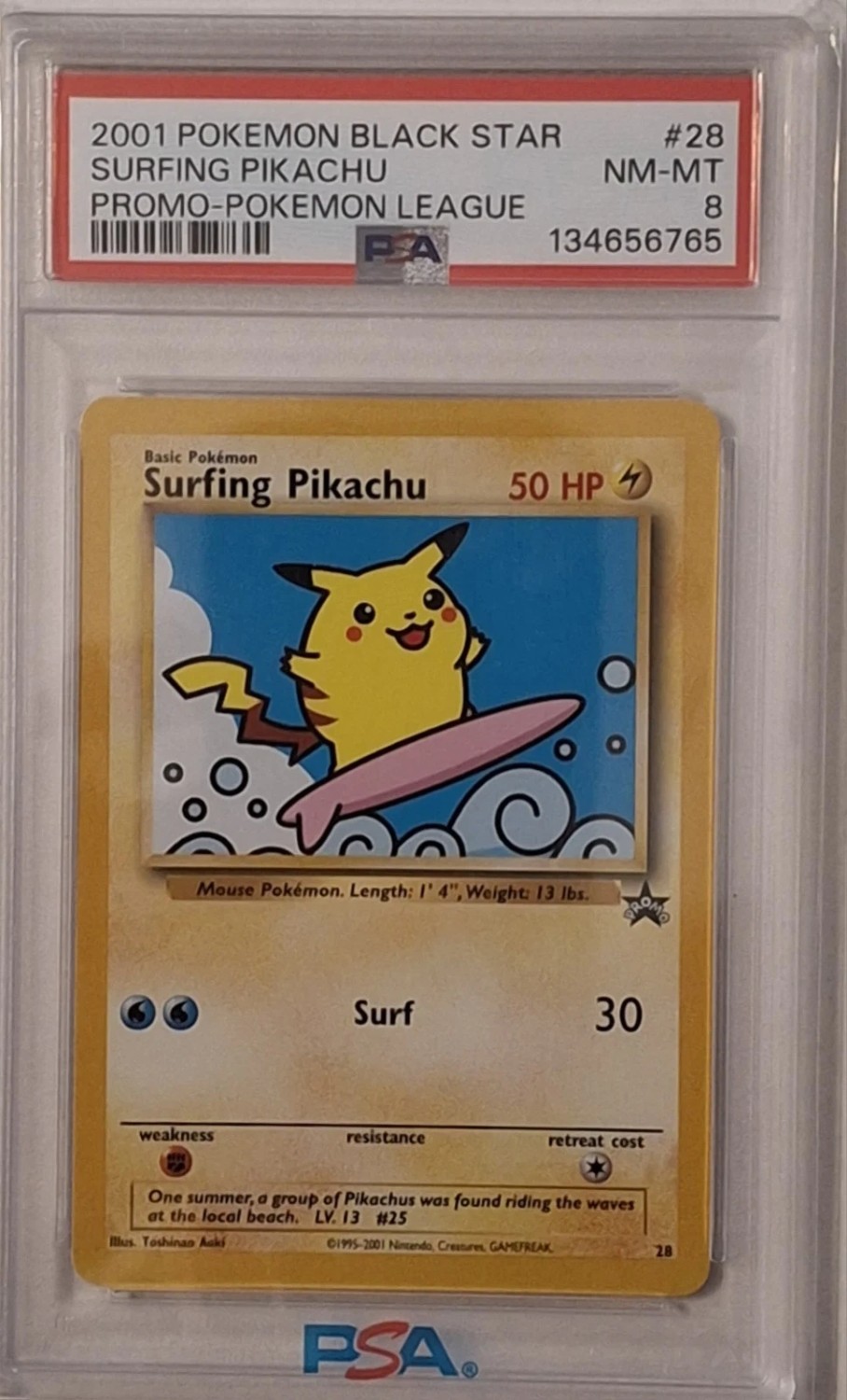 Surfing Pikachu