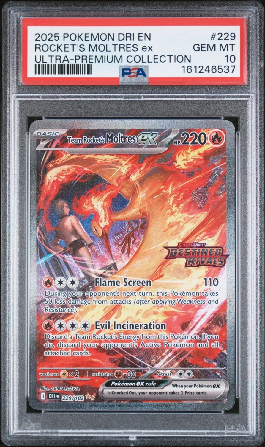 ROCKET'S MOLTRES ex