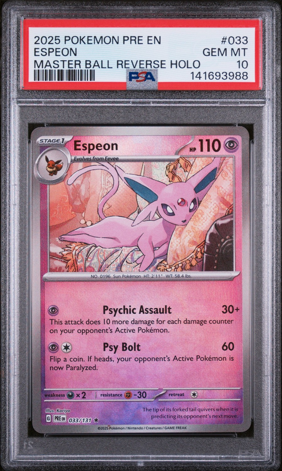 Master Ball · Reverse Holo