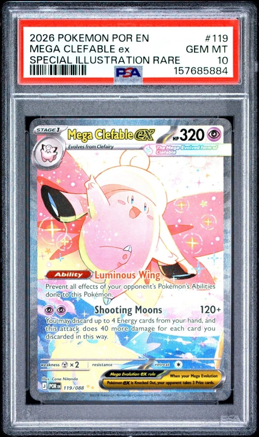 MEGA CLEFABLE ex