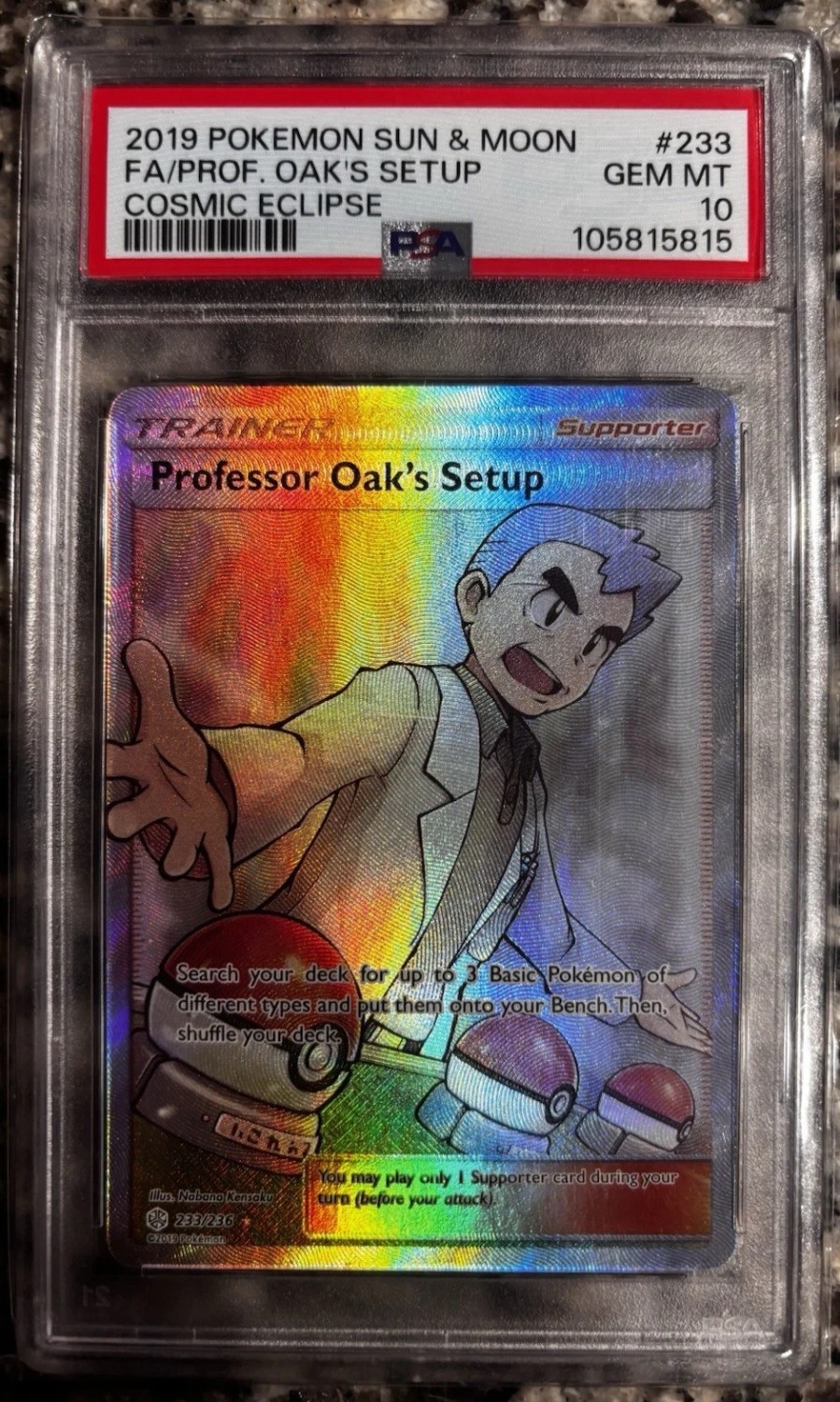 FA/PROF. OAK'S SETUP