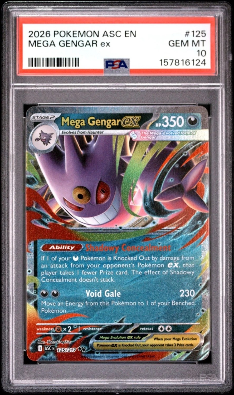 MEGA GENGAR ex