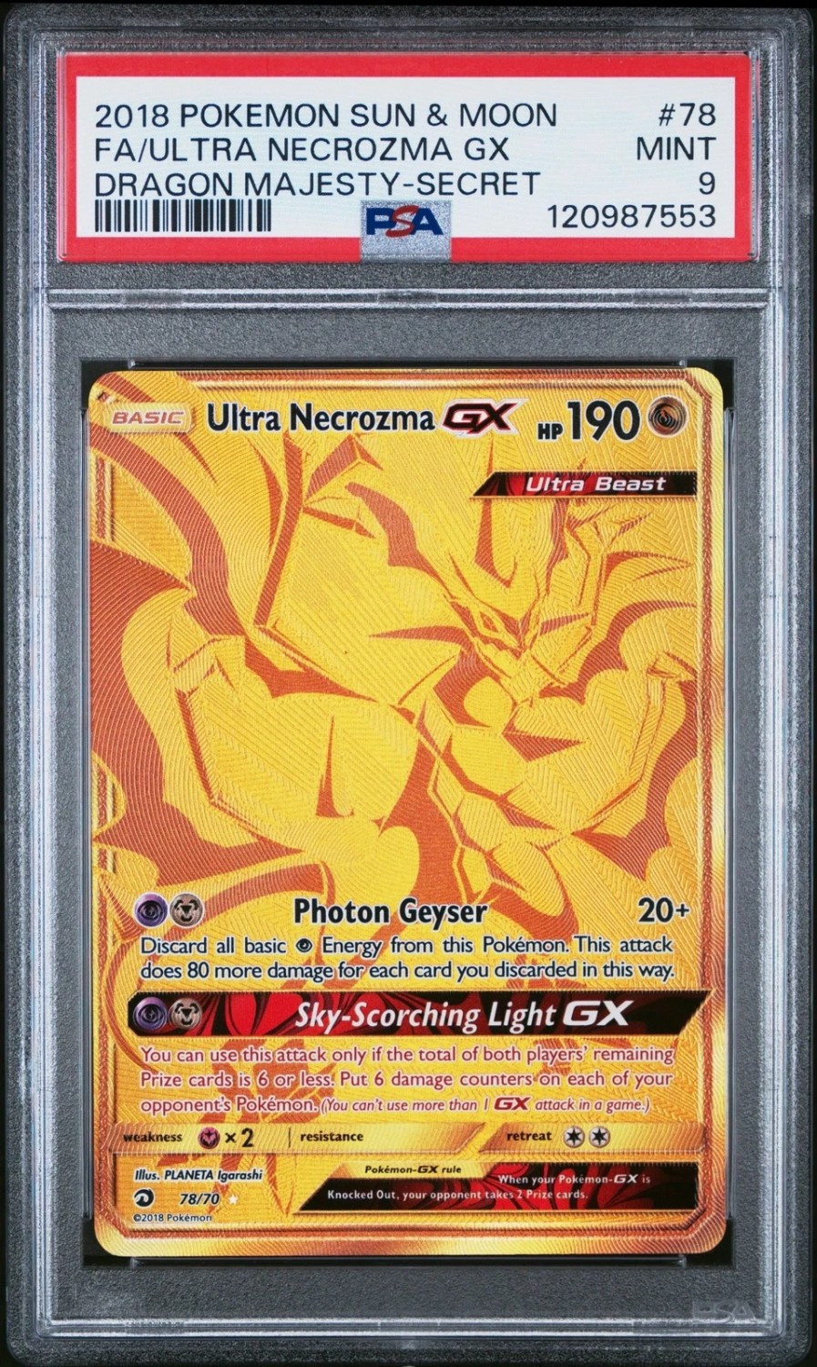 Ultra Necrozma GX