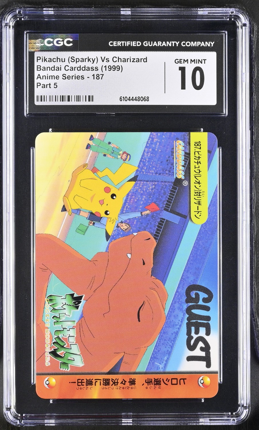 Pikachu (Sparky) Vs Charizard