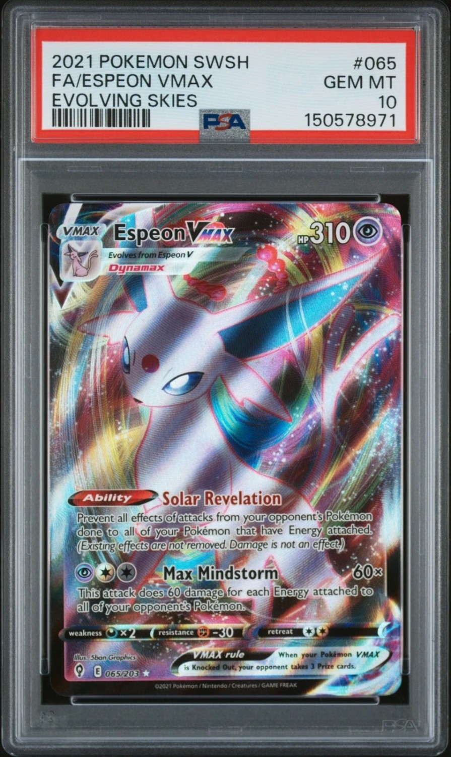 Espeon VMAX