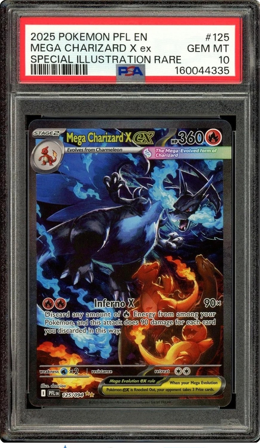 MEGA CHARIZARD X ex