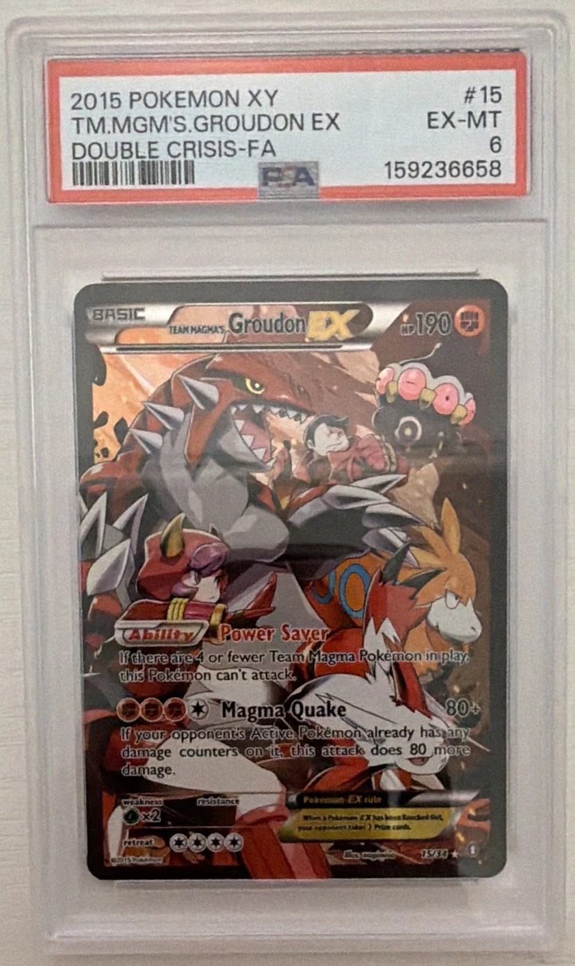 Team Magma's Groudon EX