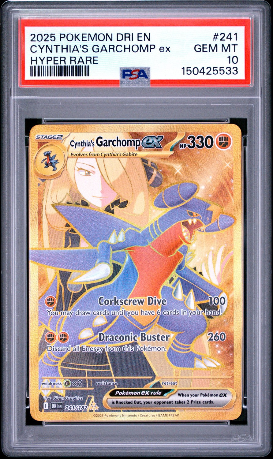 CYNTHIA'S GARCHOMP ex