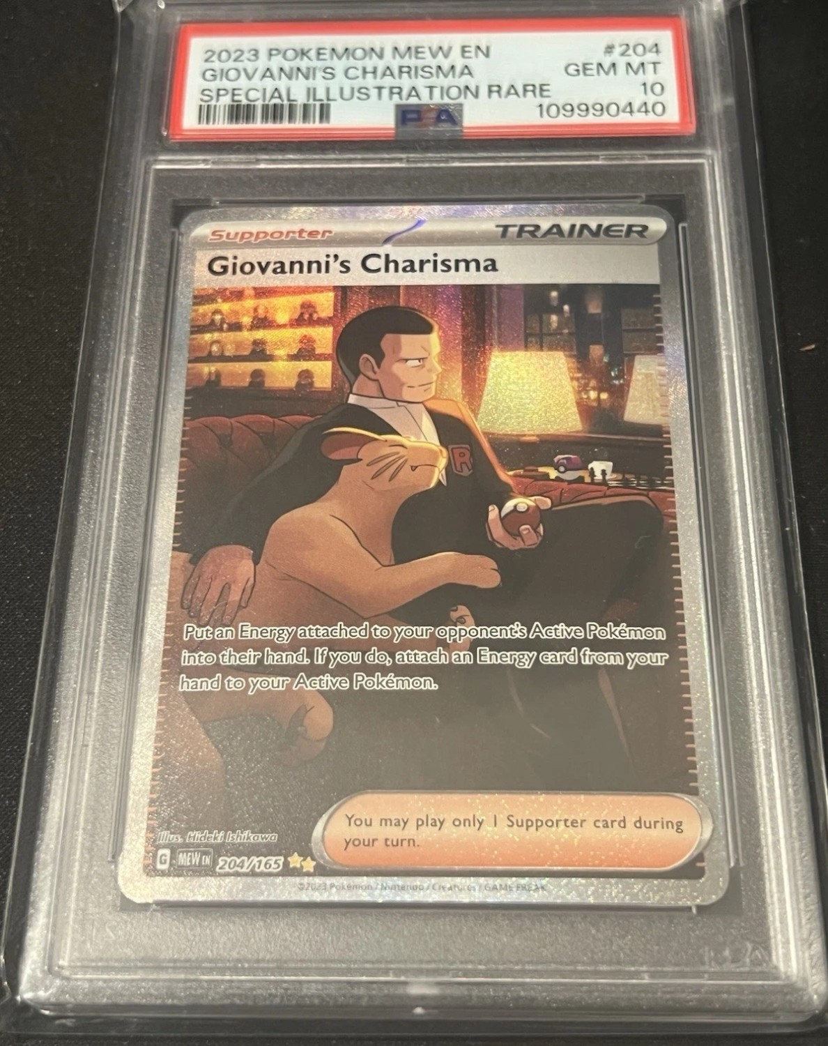 Giovanni's Charisma