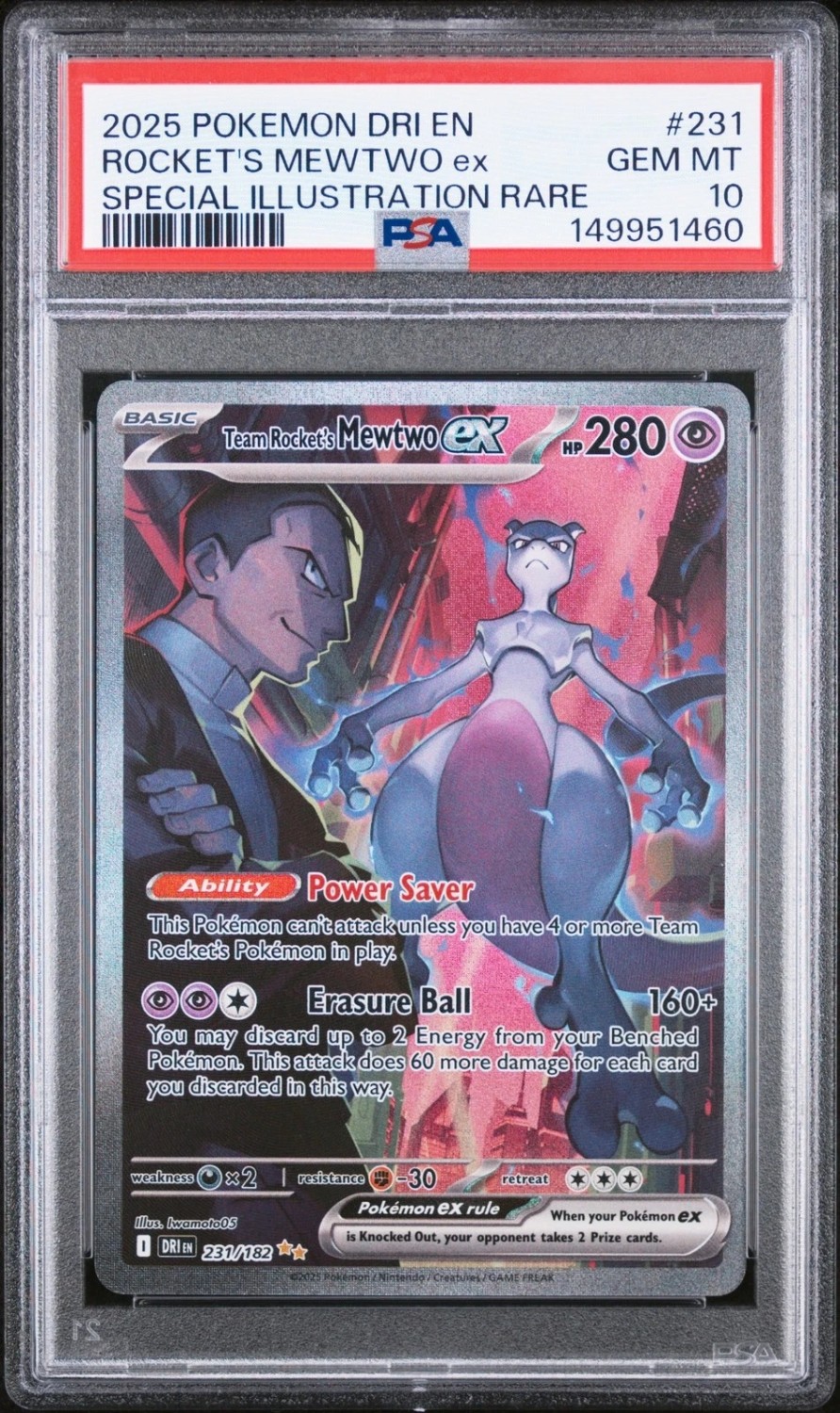 ROCKET'S MEWTWO ex