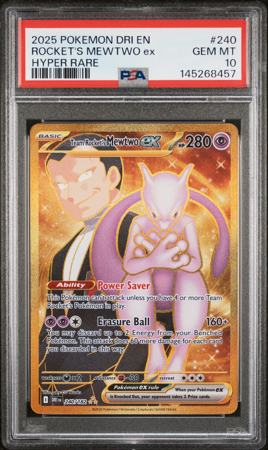 ROCKET'S MEWTWO ex