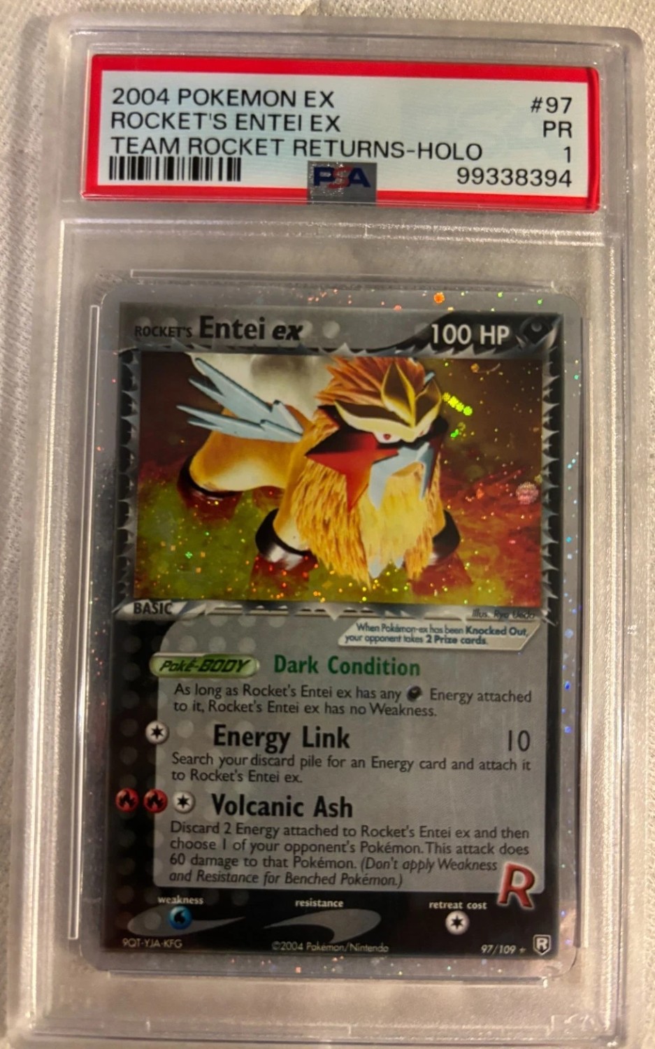 Rocket's Entei EX