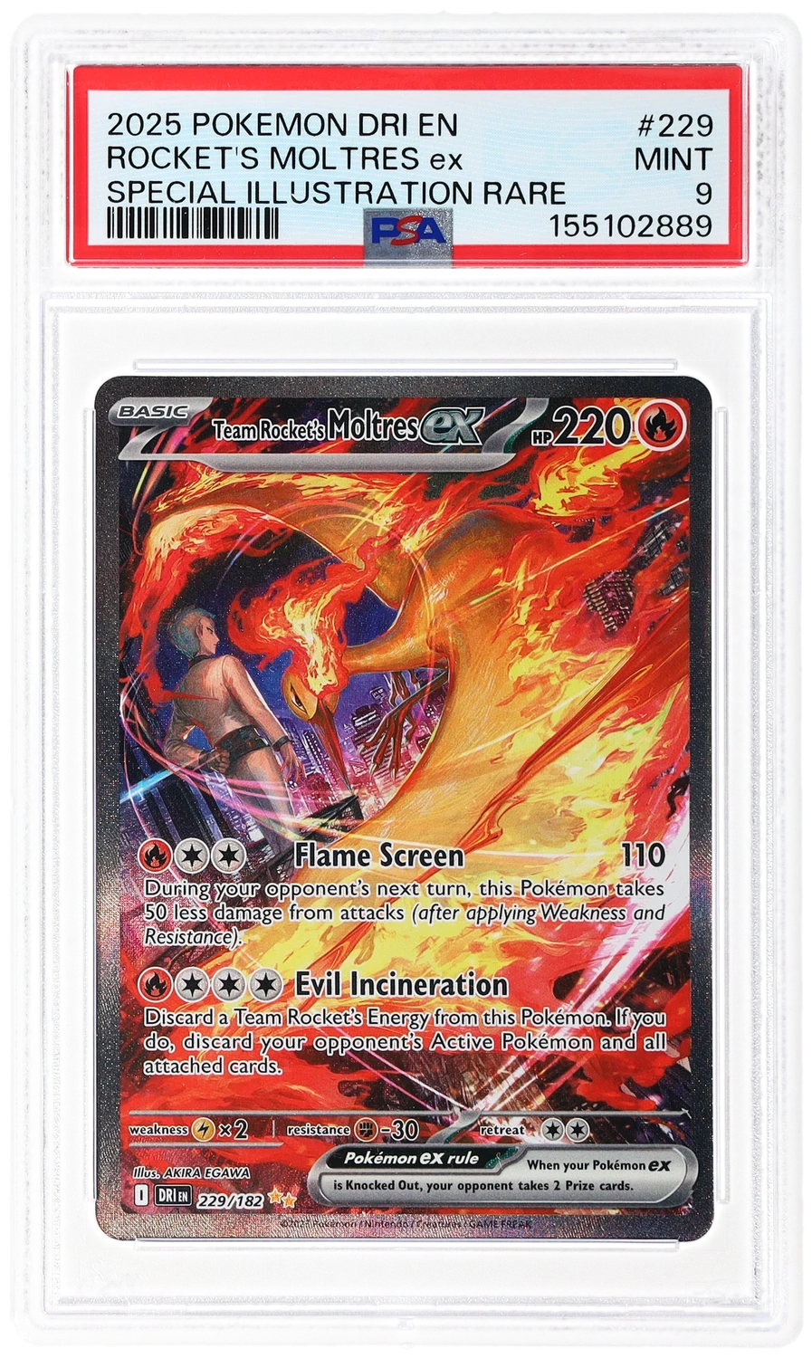 ROCKET'S MOLTRES ex