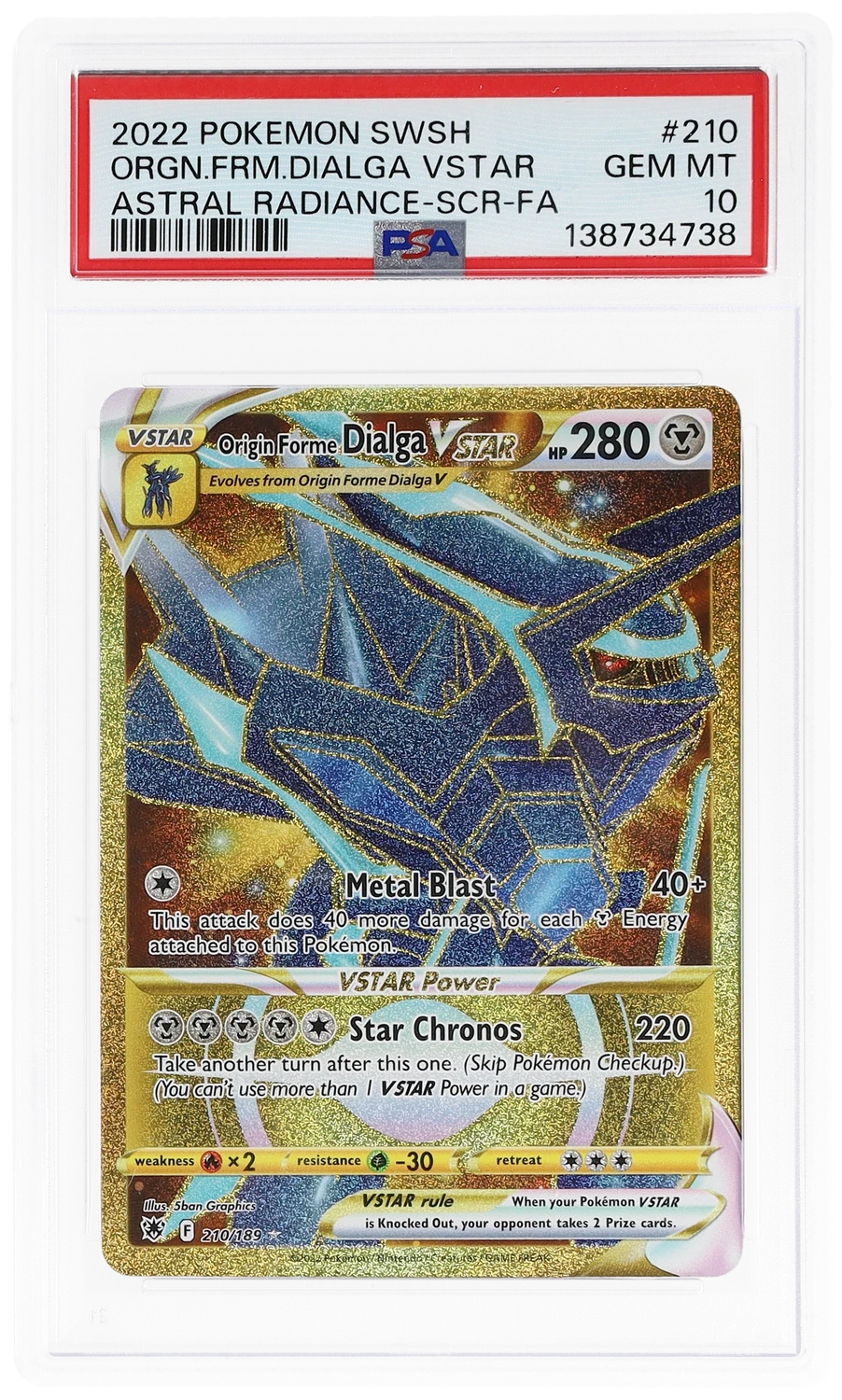Origin Forme Dialga VSTAR