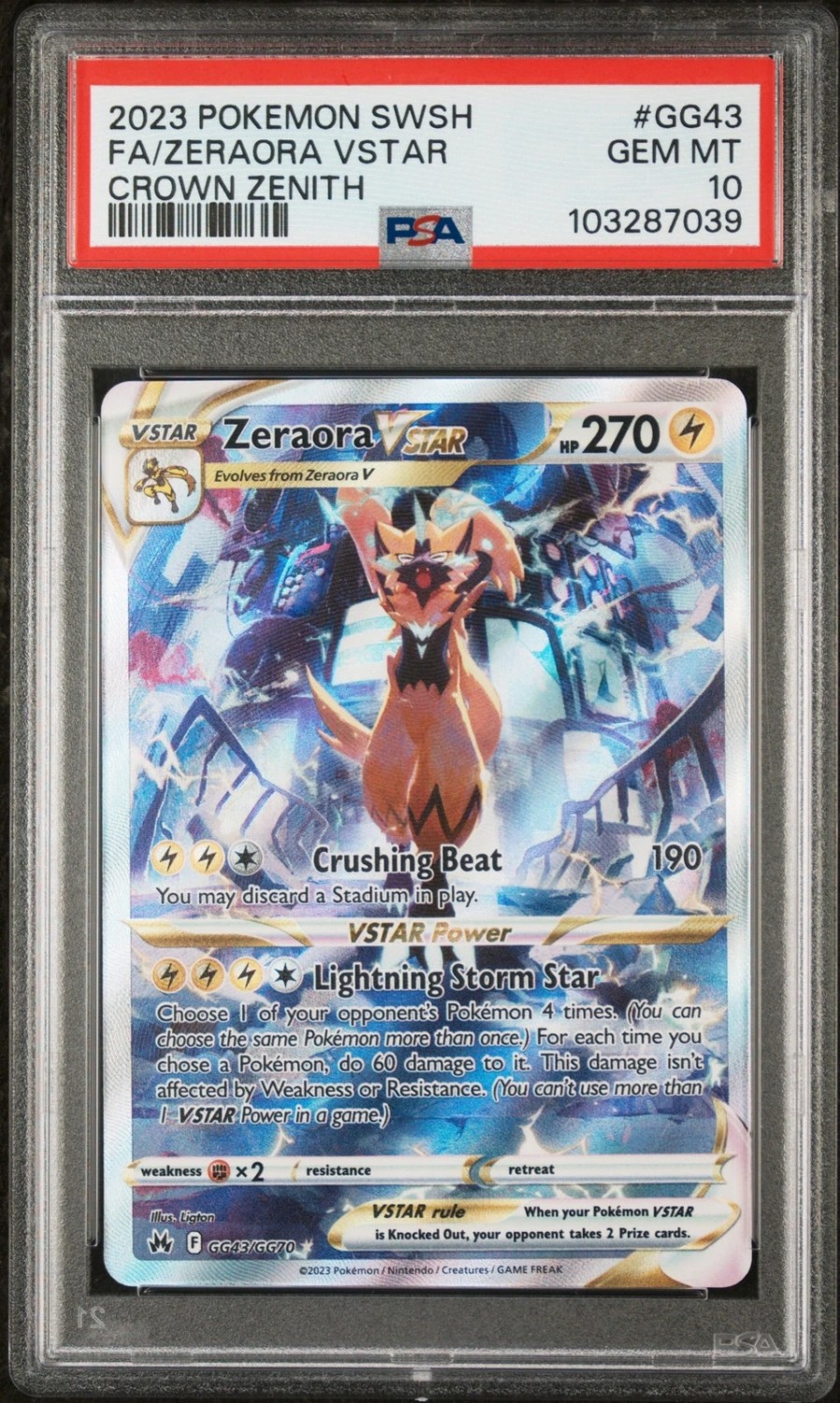 Zeraora VSTAR