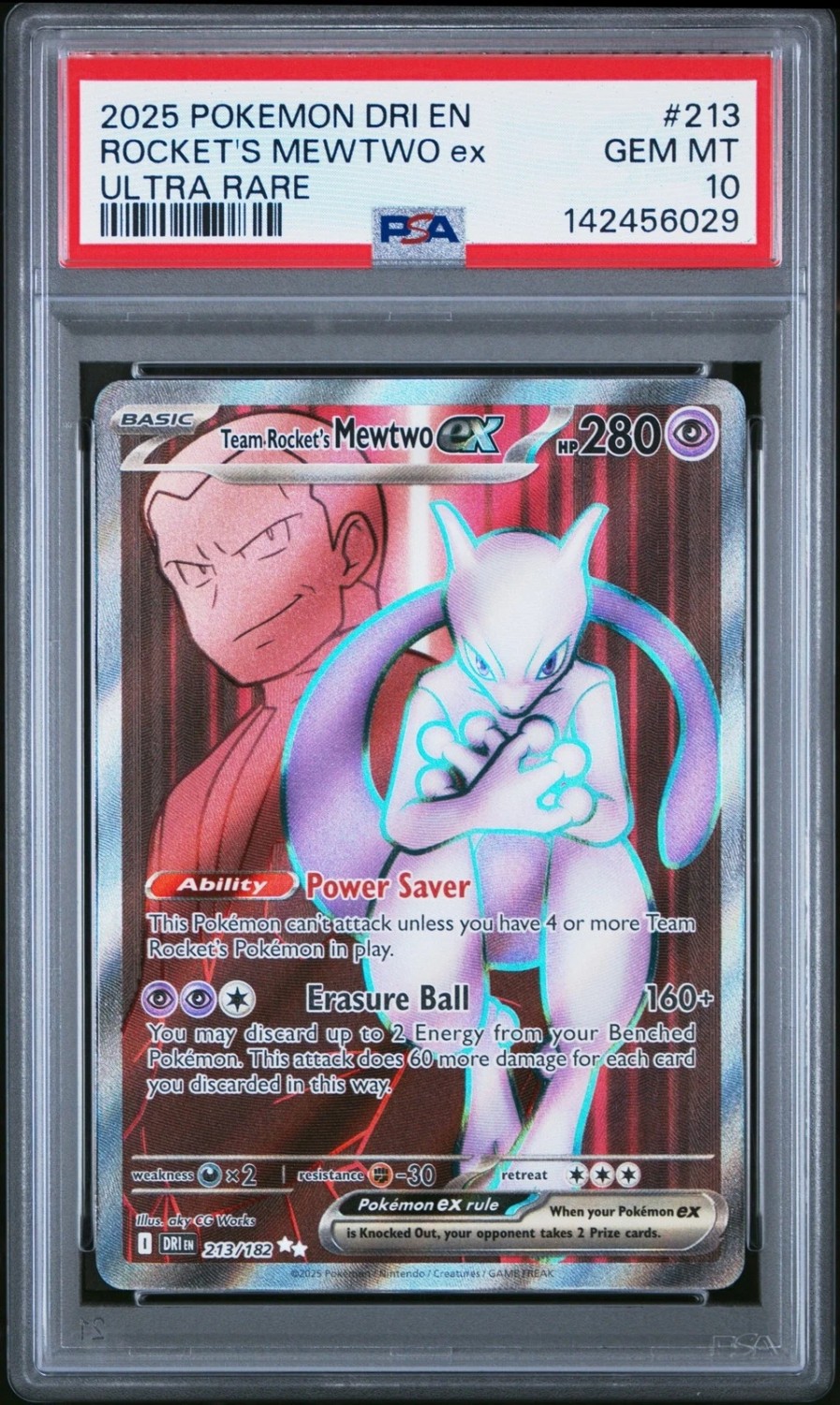 ROCKET'S MEWTWO ex